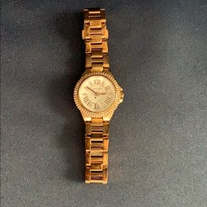 Camille White Dial Rose Gold-tone Ladies Watch